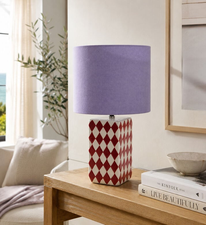 &k Amsterdam All-over Grid Design Lamp, Packshot View