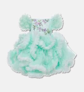 Lelyte Floral-embroidery Sequined Dress, Packshot View