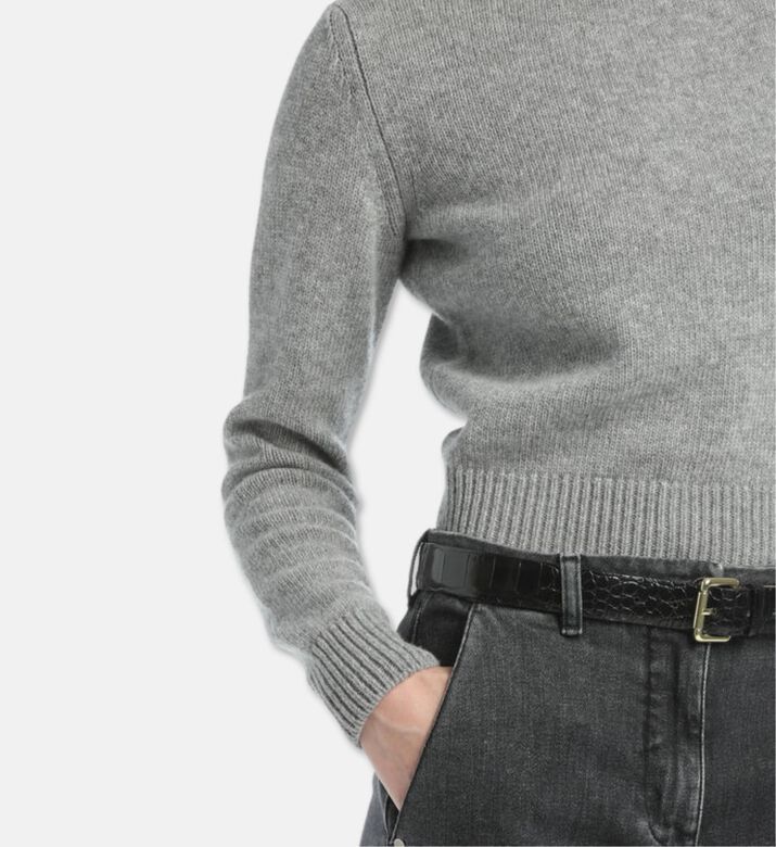 Luisa Spagnoli Pullover, Grey, L, Model View