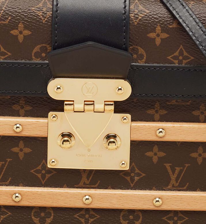 Louis Vuitton Monogram Canvas Trianon Top Handle Bag Preowned