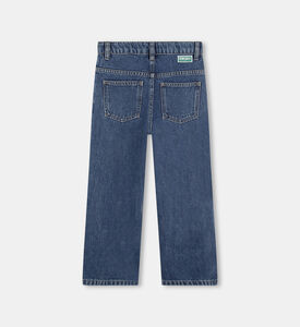 Wide-leg Denim Pants