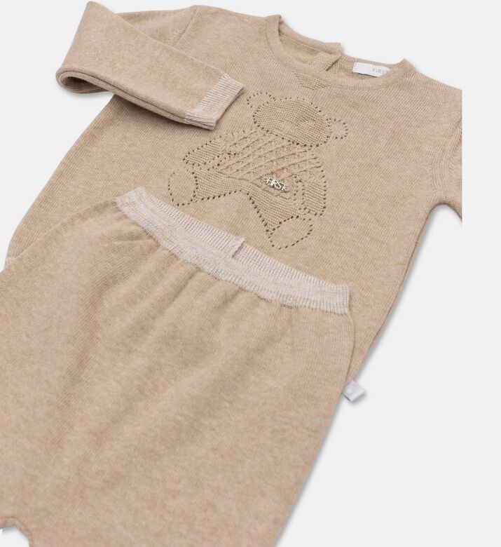 My First Collection Set Ajour Teddy, Sand, 0-1m, Packshot View