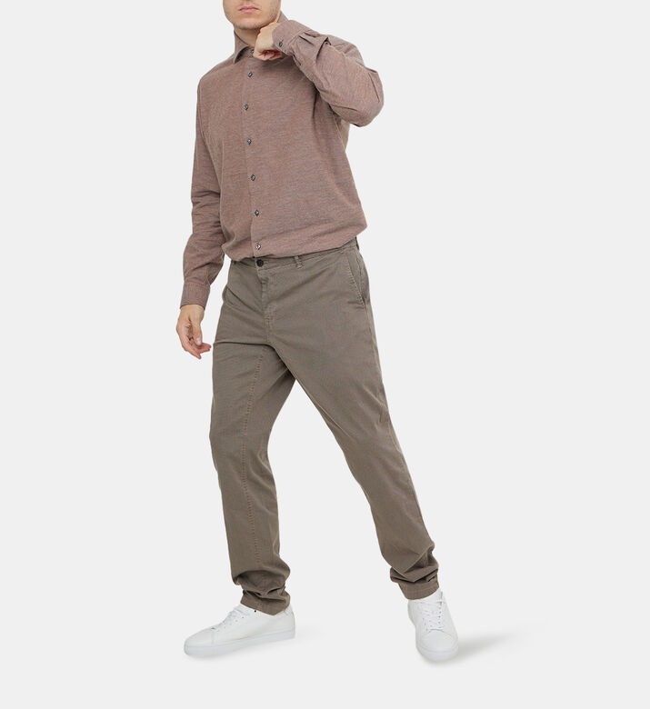 Cotton Slim-fit Chino Trousers