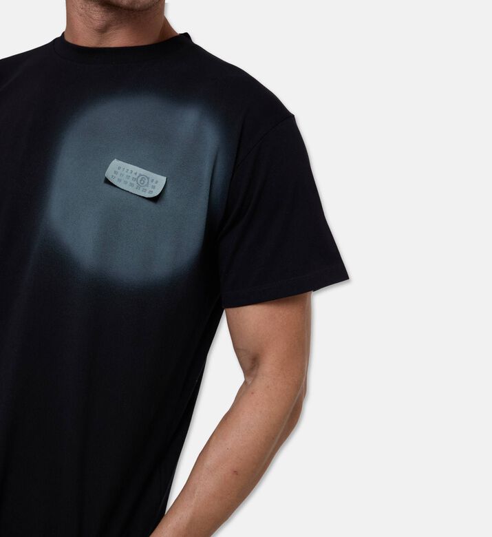 MM6 Spray-print Short-sleeve T-shirt, Model View