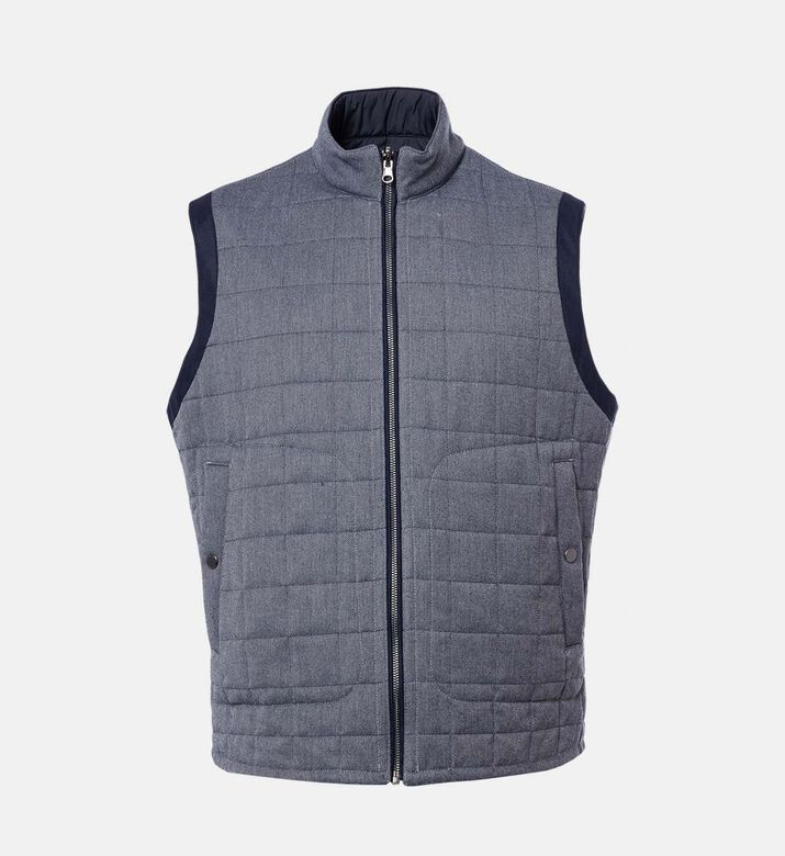 Zip Fastening Sleeveless Vest