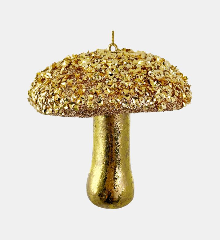 Glittered Decorative Mushroom