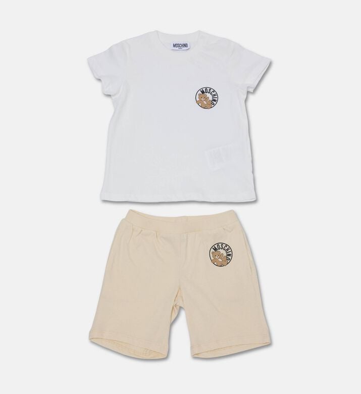 Moschino BKT Teddy Logo-print Two-piece Set, Packshot View