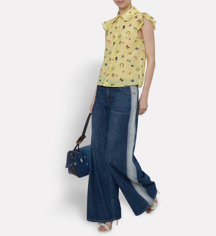 Alice and Olivia Jeans Stu, Model View
