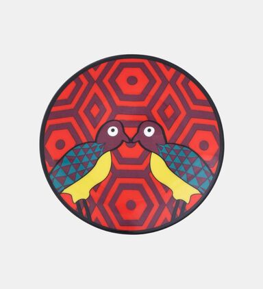 Birds Of Paradise Plates 4-piece Set L