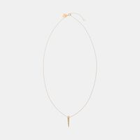 Mini Gold Unicorn Necklace - 18k