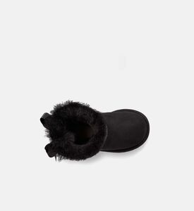 Ribbon-detail Mid-calf Boots