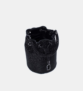 The Rhinestone Mini Bucket Bag