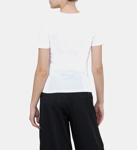 تيشيرت قطن جيرسيه بطبعة رقمية