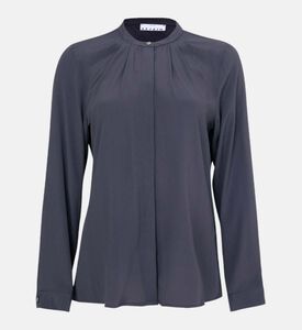 Mandarin Collar Blouse