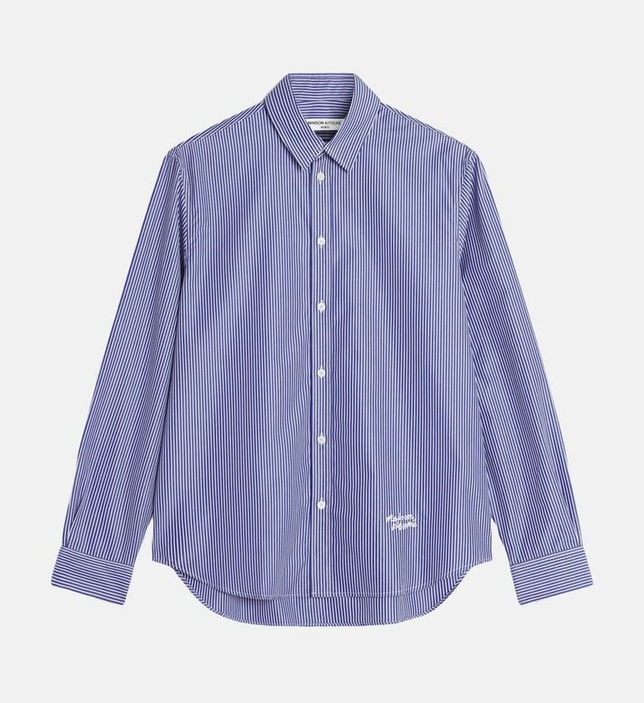 Stripe Pattern Long-sleeve Shirt