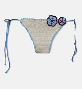 Leslie Amon Floral Crochet Adjustable Low-rise Bottoms, Packshot View