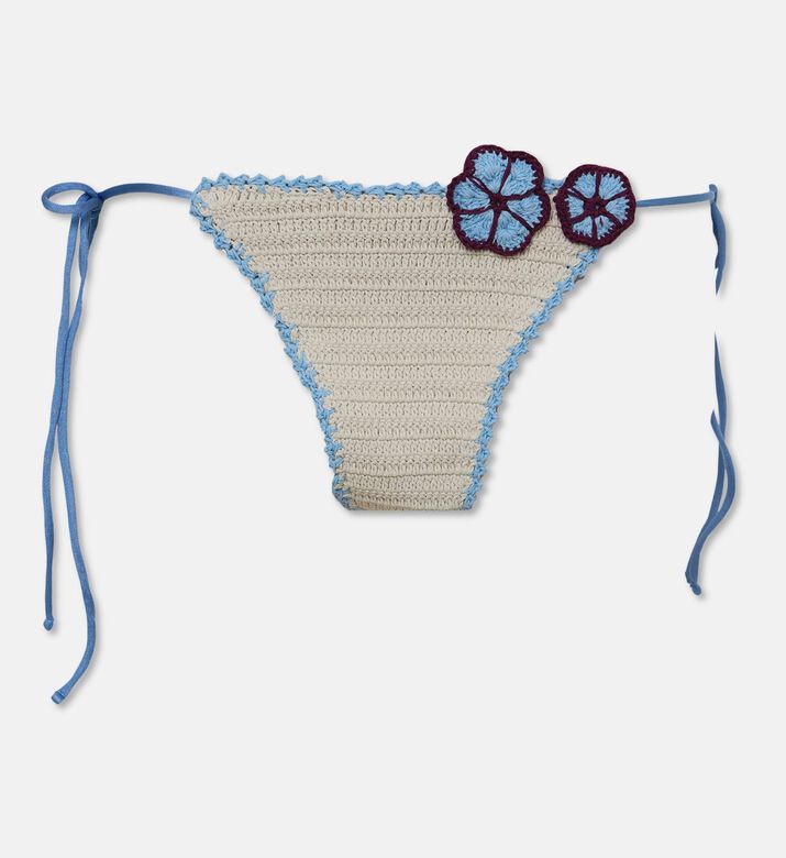 Leslie Amon Floral Crochet Adjustable Low-rise Bottoms, Packshot View