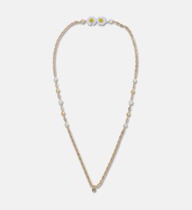 Weill Daisy Embellished Chain Necklace, Packshot View
