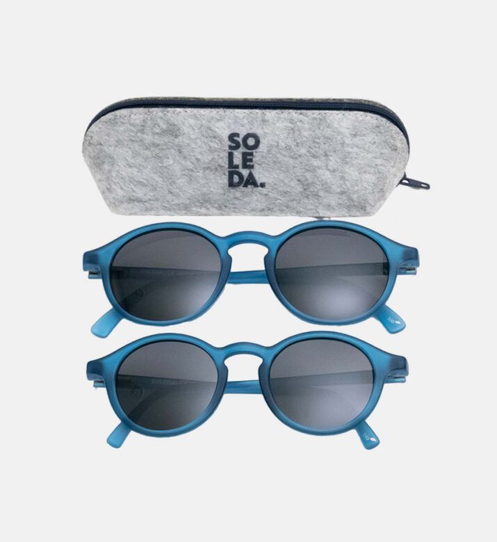 Denim Blue Uv-protection Sunglasses