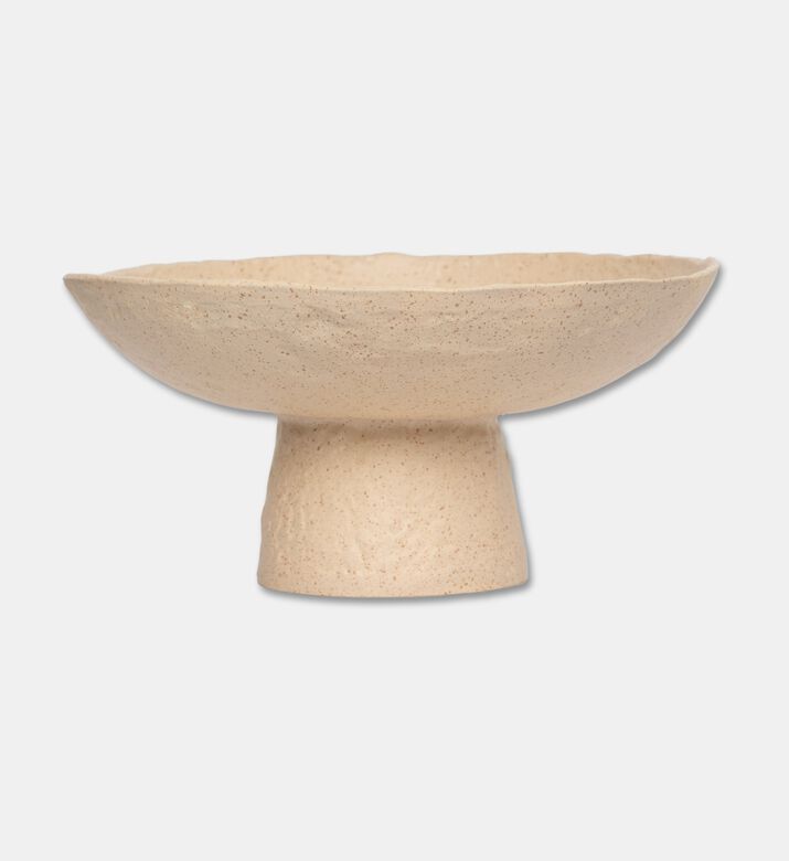 Light and Living Ota Artisanal Pedestal Bowl, Packshot View