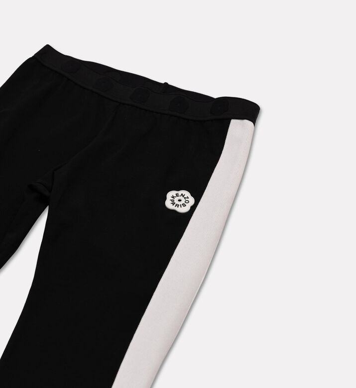 Kenzo Flared Jersey Side Stripes Leggings, Packshot View