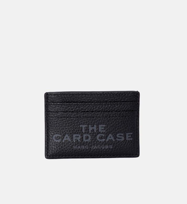 Women S Black Portacarte The Leather Card Case