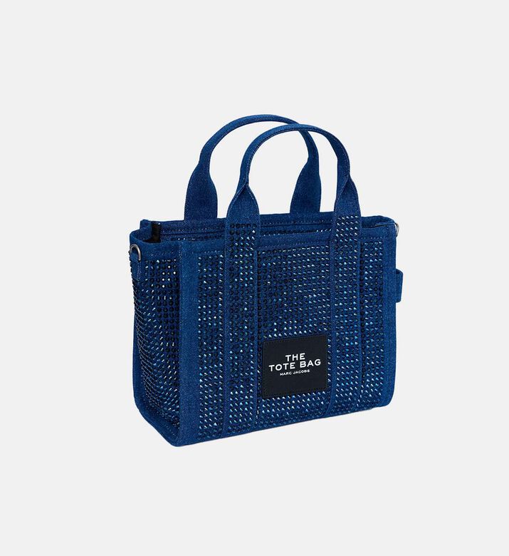 The Crystal Denim Small Tote Bag The Crystal Denim Small Tote Bag