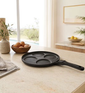 Risoli Saporella Pancake Maker, Black, 28-cm, Packshot View
