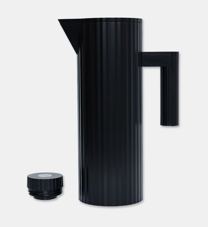 Alessi Pliss&eacute; Thermo Insulated Jug, Black, Packshot View