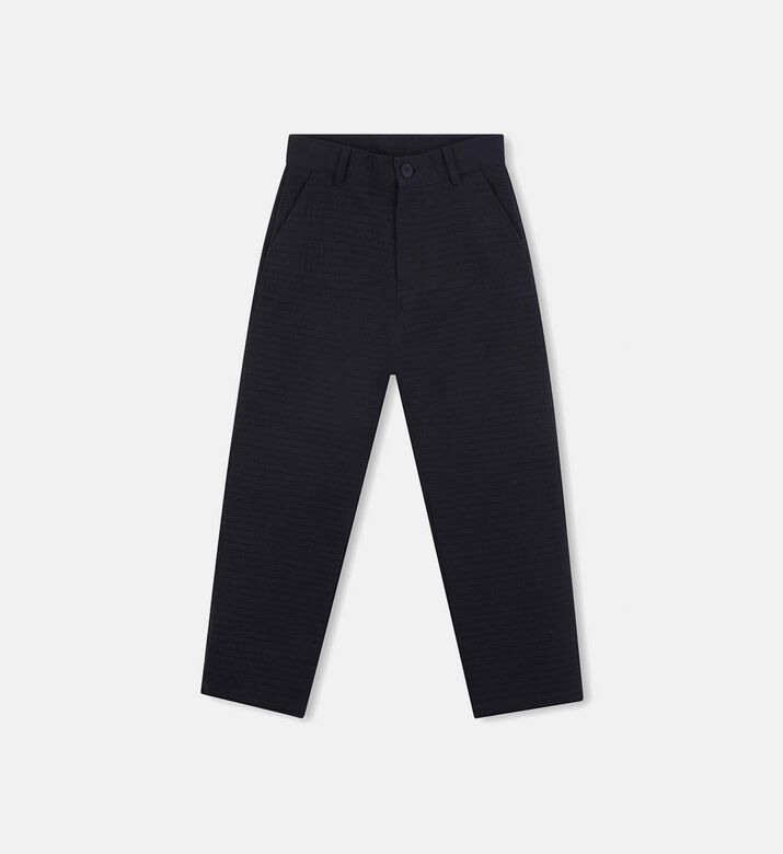 Ceremony Cotton Logo-patch Trousers