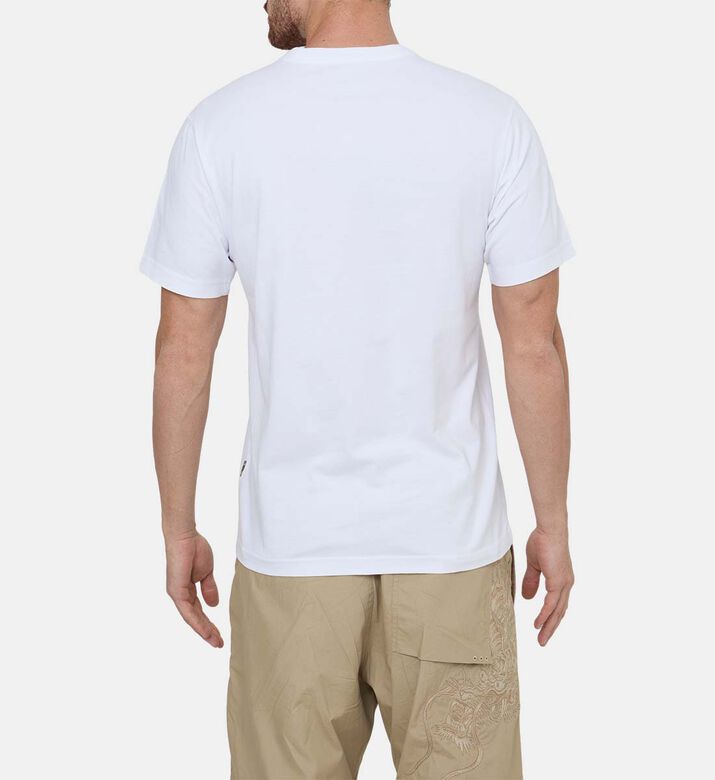 تيشيرت بأكمام قصيرة بنقشة نمر وتنين