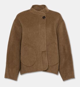 Soeur Windsor Cashmere Wool Coat, Packshot View