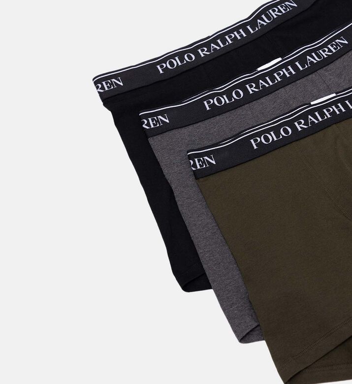 مجموعة 3 سراويل بوكسر قطن