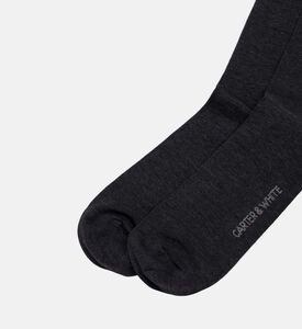 جوارب قطنية أساسية بطول ربلة الساق