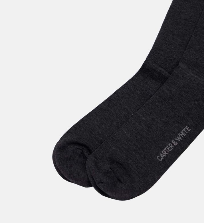 جوارب قطنية أساسية بطول ربلة الساق