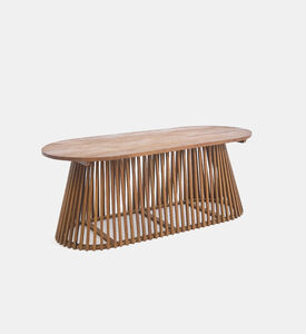 Home Deco and More Sangatta Teak Wood Dining Table, Packshot View