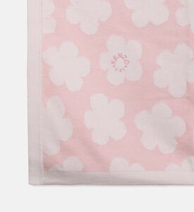 بطانية أطفال من قطن خام بنقشة أزهار