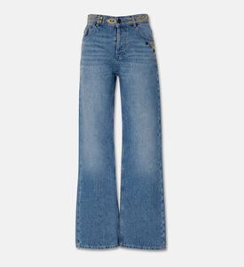 Ba and Sh Embroidered Straight-leg Jeans, Packshot View