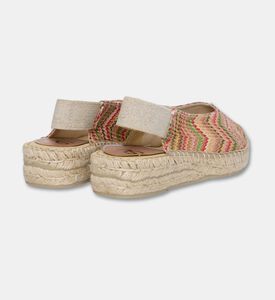 Salvi Multicolor Slingback Espadrilles, Packshot View