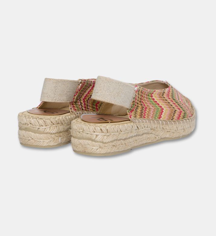 Salvi Multicolor Slingback Espadrilles, Packshot View