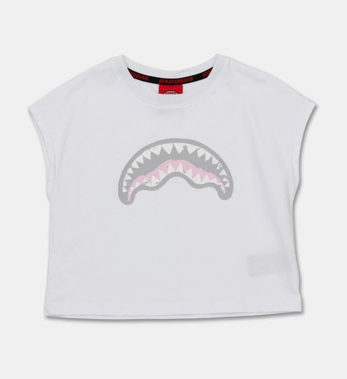 Sprayground Graphic Sleeveless Tank Top, White, 8y, Packshot View