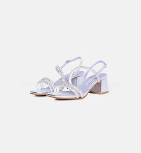 Leather Metallic Strappy Sandals Leather Metallic Strappy Sandals
