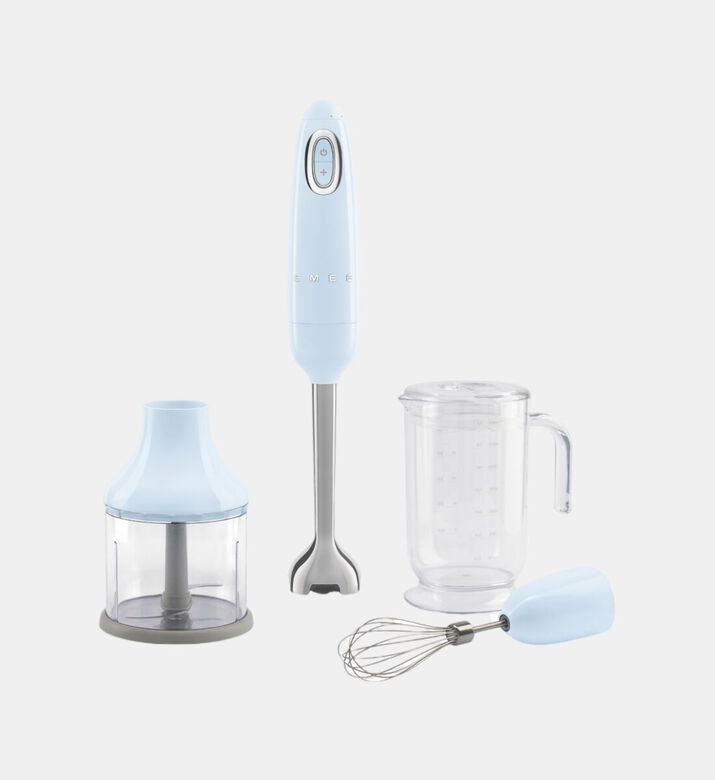 Smeg 50 S Style Hand Blender, Light-blue, Packshot View