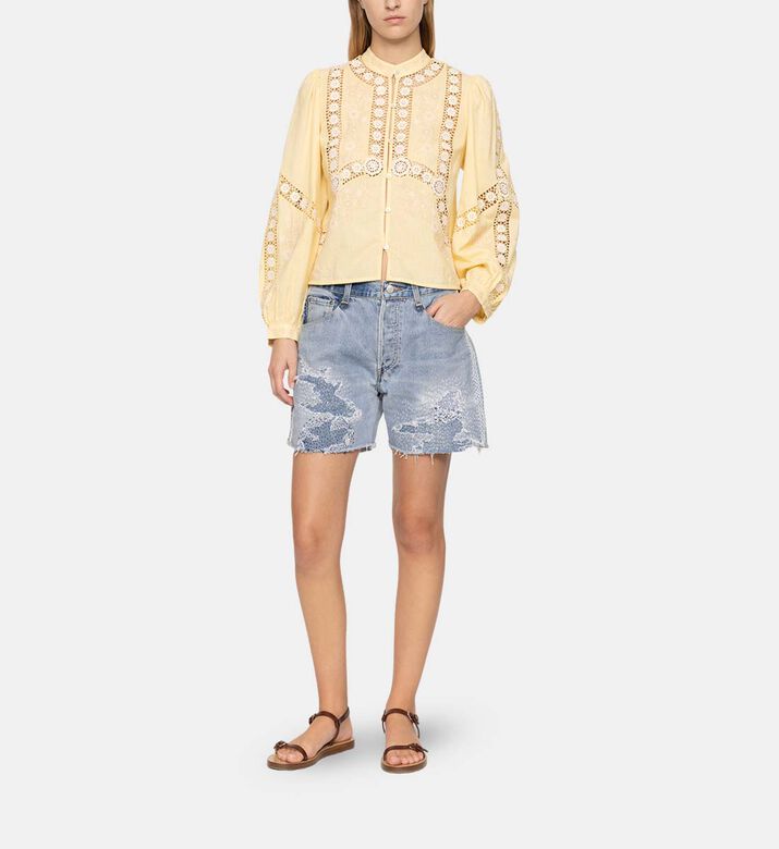 Vesna Cross Stitch Embroidery Blouse