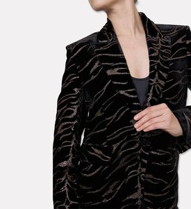 Zadig et Voltaire Embellished Single-button Blazer, Model View