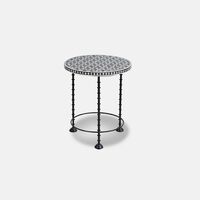 Chess Iron Side Table 45 X 45 X 56 Cm
