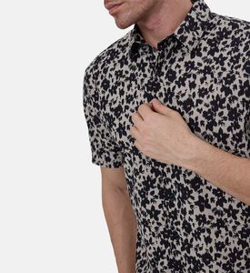 All-over Floral-print Short-sleeve Shirt