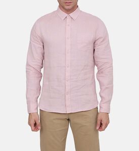 Vince Button-down Long-sleeve Shirt, Model View