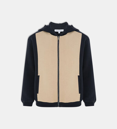 Two-tone Long-sleeve Sweater