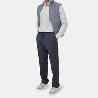 Cotton Drawstring Waist Jogging Pants